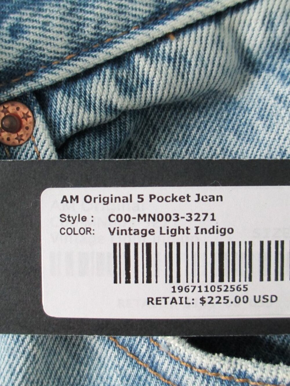 Alex Mill straight leg jeans - Picture 4 of 11